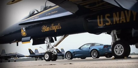 F-18 vs Corvette ZR=1