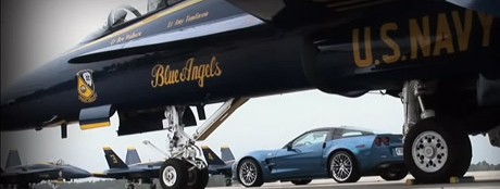 F-18 vs Corvette ZR=1